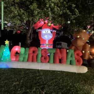 Christmas Light display at 1 Watersedge Terrace, Highton