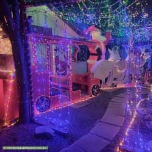 Christmas Light display at 8 Bowaka Street, Park Holme