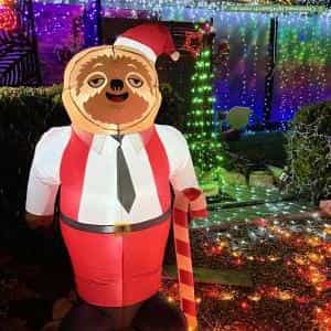 Christmas Light display at 15 Kosmina Crescent, Hillbank