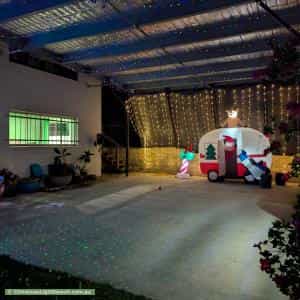 Christmas Light display at 27 Truscott Street, Moorooka