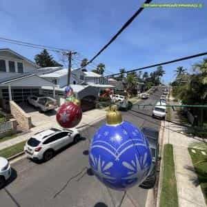 Christmas Light display at  15 Malcolm Street, Narrabeen