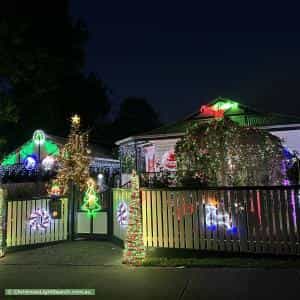 Christmas Light display at 67 Canora Street, Blackburn South