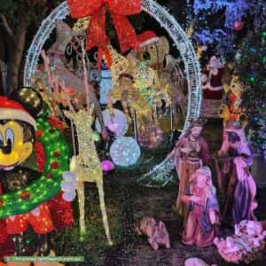 Christmas Light display at 29 Shaftsbury Street, Coburg