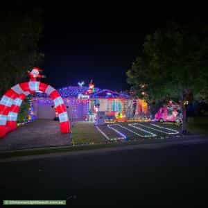 Christmas Light display at 23 Ernestine Circuit, Eagleby