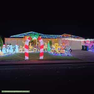 Christmas Light display at  3 Fergusson Bowl, Craigmore