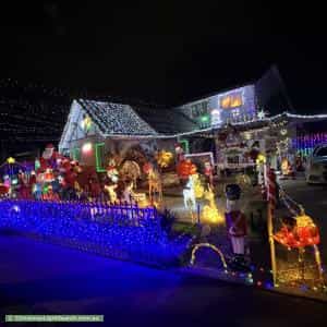 Christmas Light display at 107 Morris Road, Hoppers Crossing
