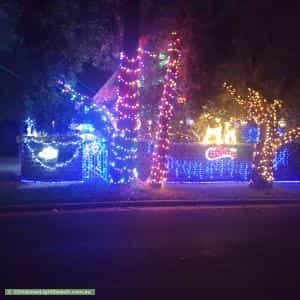 Christmas Light display at 1 Den Dulk Avenue, Altona