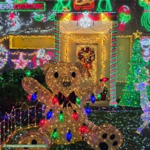 Christmas Light display at 18 Leighton Green, Derrimut