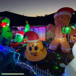 Christmas Light display at 8 Wittunga Crescent, Banks
