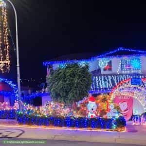 Christmas Light display at 55 Harry Hopman Circuit, Gordon