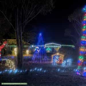 Christmas Light display at 17 Betty Road, Lewiston