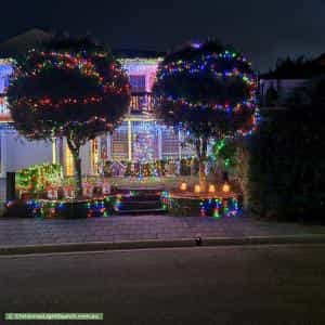 Christmas Light display at 80 Glendale Avenue, Flagstaff Hill