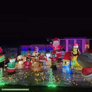 Christmas Light display at 13 Catherine Street, Beenleigh