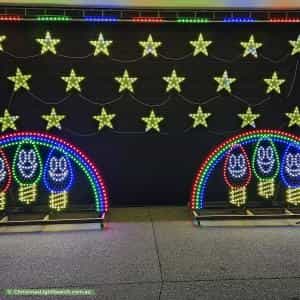 Christmas Light display at 6 Statham View, Cranbourne West