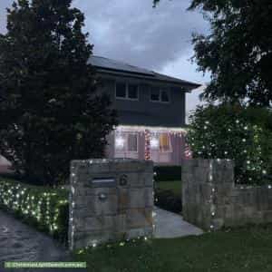 Christmas Light display at 6 Bettina Place, Dural