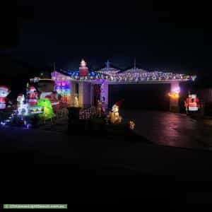 Christmas Light display at 5 Quist Parade, Cranbourne West