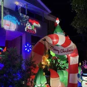Christmas Light display at 9 Galara Street, Rouse Hill