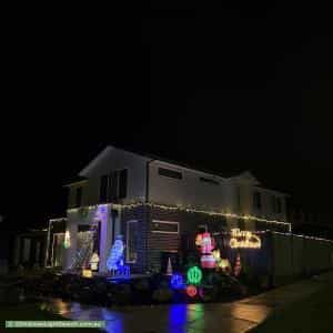 Christmas Light display at 12 Verbena Boulevard, Clyde