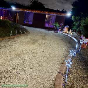 Christmas Light display at 34 Solandra Crescent, Modbury North