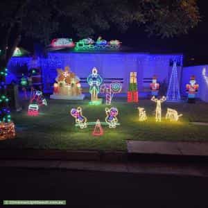 Christmas Light display at 34 Coogee Avenue, Paralowie