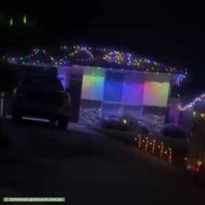 Christmas Light display at  Hamilton Road, Fairview Park