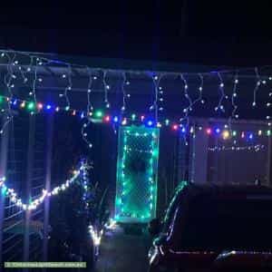 Christmas Light display at 6 Clay Street, Ararat
