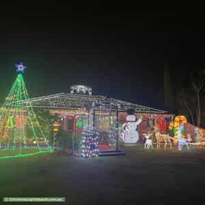 Christmas Light display at 1 Hook Court, Craigieburn