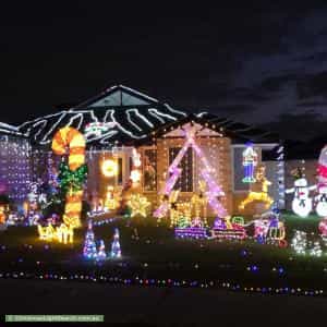Christmas Light display at 27 Basico Avenue, Sinagra