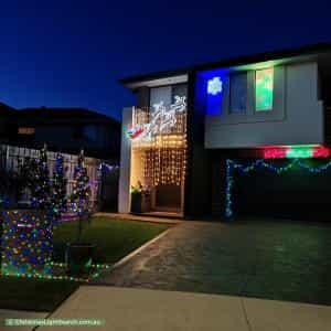 Christmas Light display at 37 Corallee Crescent, Marsden Park