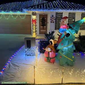 Christmas Light display at 36 Ridge Parade, Narangba