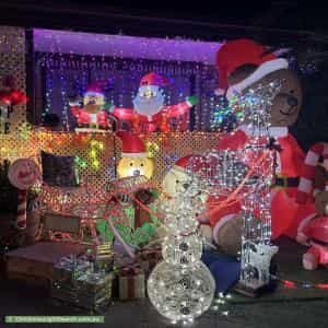 Christmas Light display at 3 Tucker Street, Breakwater