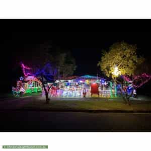 Christmas Light display at 39 Alice Street, Rooty Hill