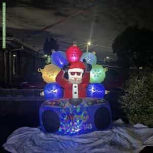 Christmas Light display at 43 Tatman Drive, Altona Meadows