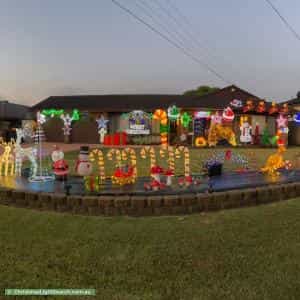 Christmas Light display at  Bronsdon Street, Smithfield