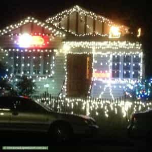 Christmas Light display at 7 Victoria Street, Kelvin Grove