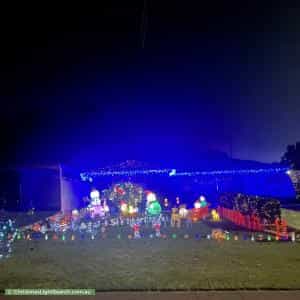 Christmas Light display at 31 Central Avenue, Hallett Cove
