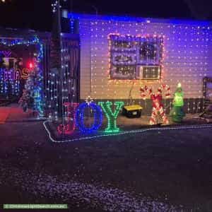 Christmas Light display at 527 White Road, Boors Plain