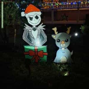 Christmas Light display at 8 Parsons Road, Reynella