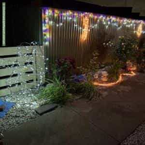 Christmas Light display at 27 Milligan Drive, Para Vista