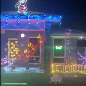 Christmas Light display at 42 Costa Del Sol Avenue, Coombabah