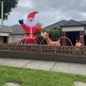 Christmas Light display at 123 The Great Eastern Way, South Morang