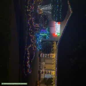 Christmas Light display at 38 Theodore Avenue, Athelstone