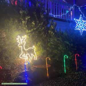 Christmas Light display at 70 Falls Road, Mount Dandenong