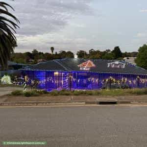Christmas Light display at 22 McIlwaine Crescent, Noarlunga Downs