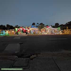 Christmas Light display at 12 France Street, Mandurah