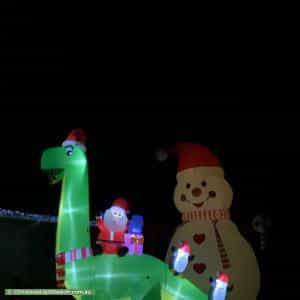 Christmas Light display at 25 Earl Park Court, Kitchener