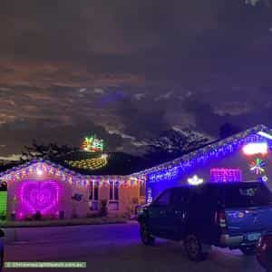 Christmas Light display at  Edith Place, Amaroo