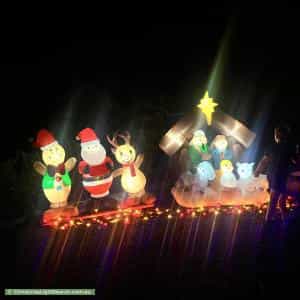 Christmas Light display at 31 O'Connor Circuit, Calwell