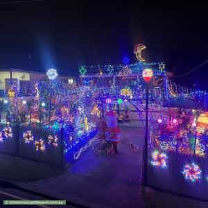 Christmas Light display at 74 Lindwall Street, Upper Mount Gravatt
