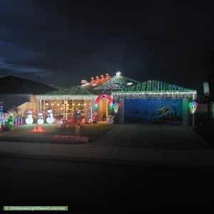 Christmas Light display at 32 Goldsbrough Entrance, Helena Valley